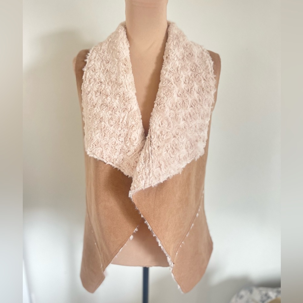 Suede vest